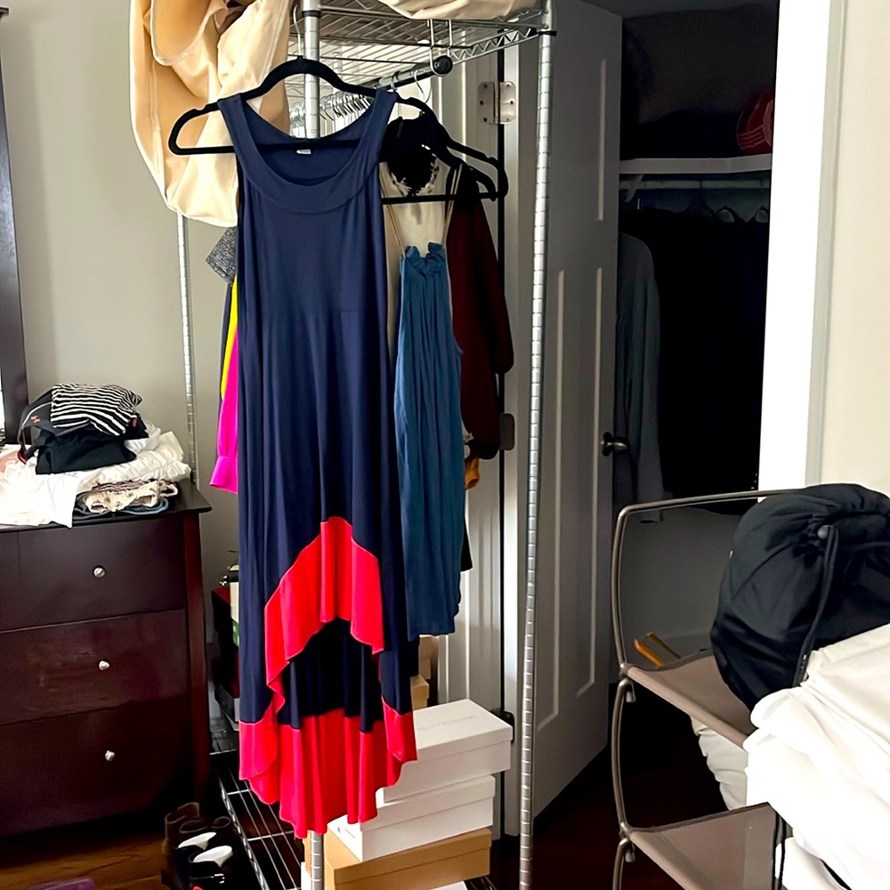 Only hearts high low dress. Excellent condition.